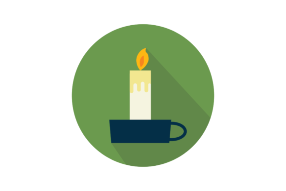 Christmas Retro Candle Icon Review