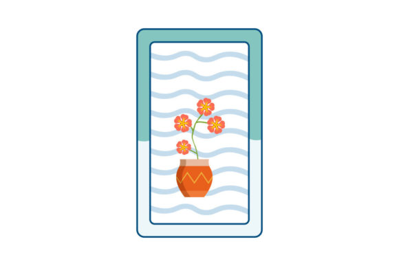 Flower Retro Decoration Illustration Art Review