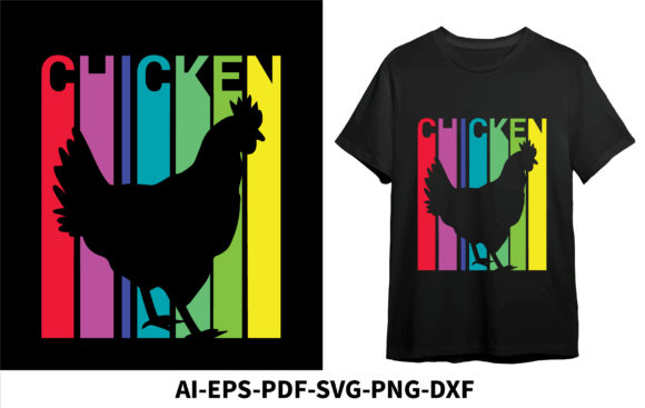 Retro Chicken T-shirt Design Review