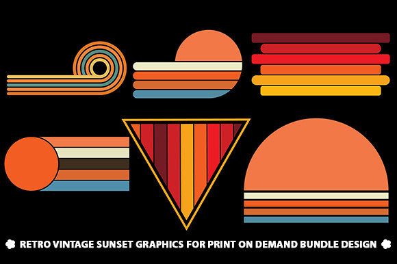 Reviewing Retro-Vintage-Sunset-Graphics-for-POD for Embroidery