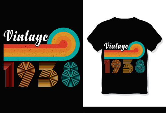 Reviewing the Retro Vintage 1938 T-Shirt Design for Embroidery