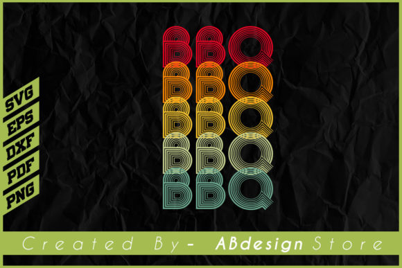 Vintage Retro BBQ Sublimation Design Review