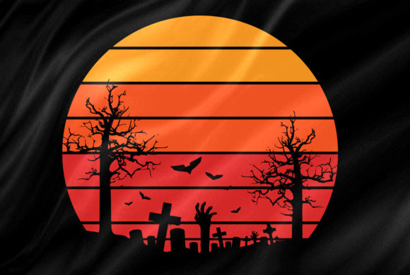 Vintage Retro Sunset Halloween Review